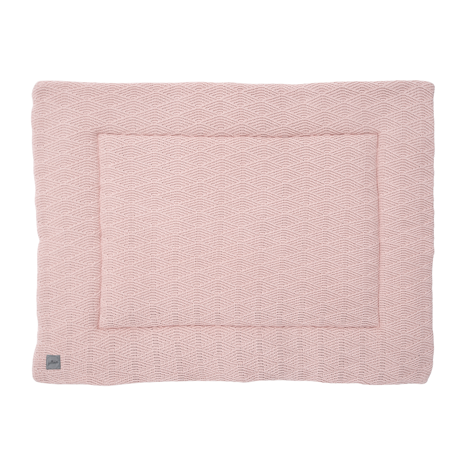 Jollein River Knit Boxkleed Pale Pink 80 x 100 cm