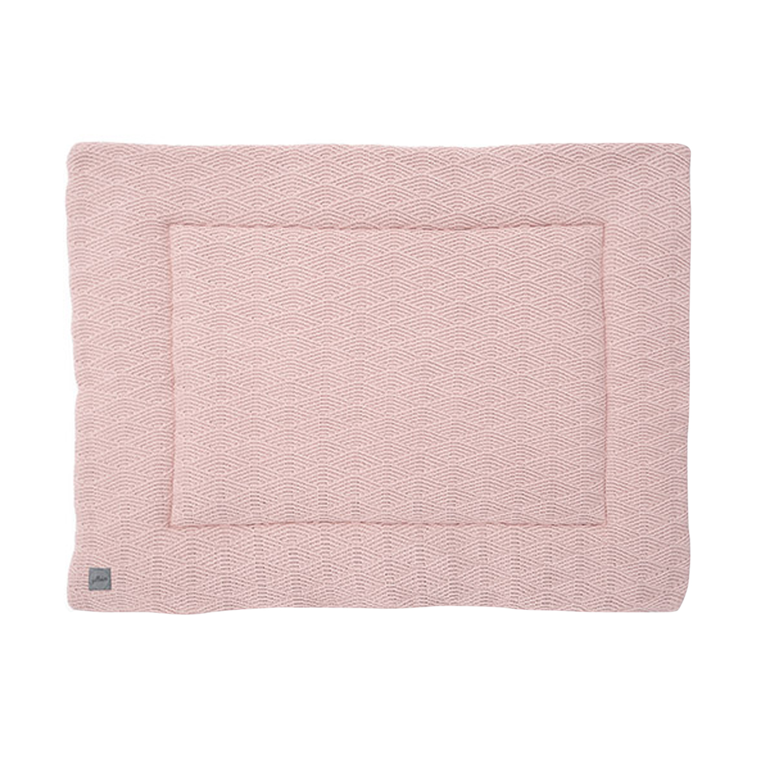 Jollein River Knit Fleece Boxkleed Pale Pink 75 x 95 cm
