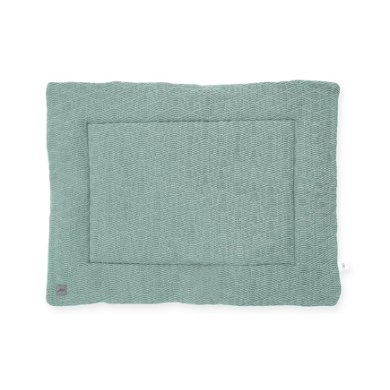 jollein Boxkleed River knit ash green 80x100 cm