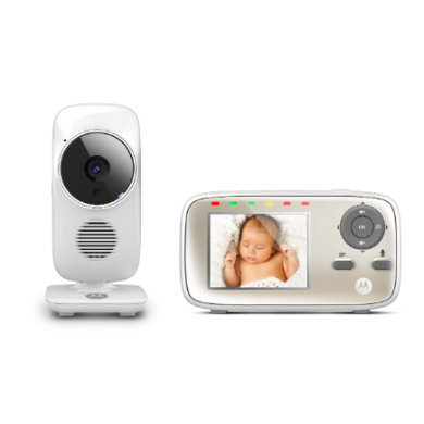 Motorola Video-babyfoon VM483 met 2,8 LCD-kleurenscherm