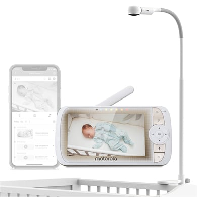 Motorola Babyfoon met camera VM65X Connect met wieghouder
